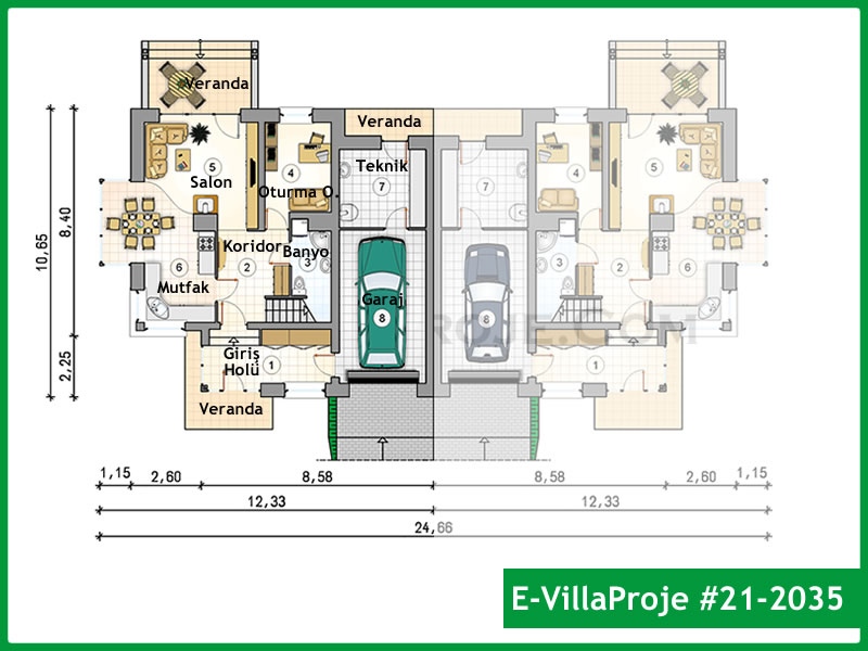 Model 21-2035 — 158 m², 2 Kat thumbnail 2
