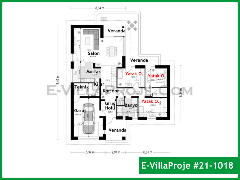 Model 21-1018 — 158 m², 1 Kat thumbnail 2