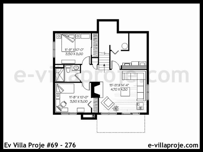 Modell 69-276 — 159 m², 2 Geschosse thumbnail 2
