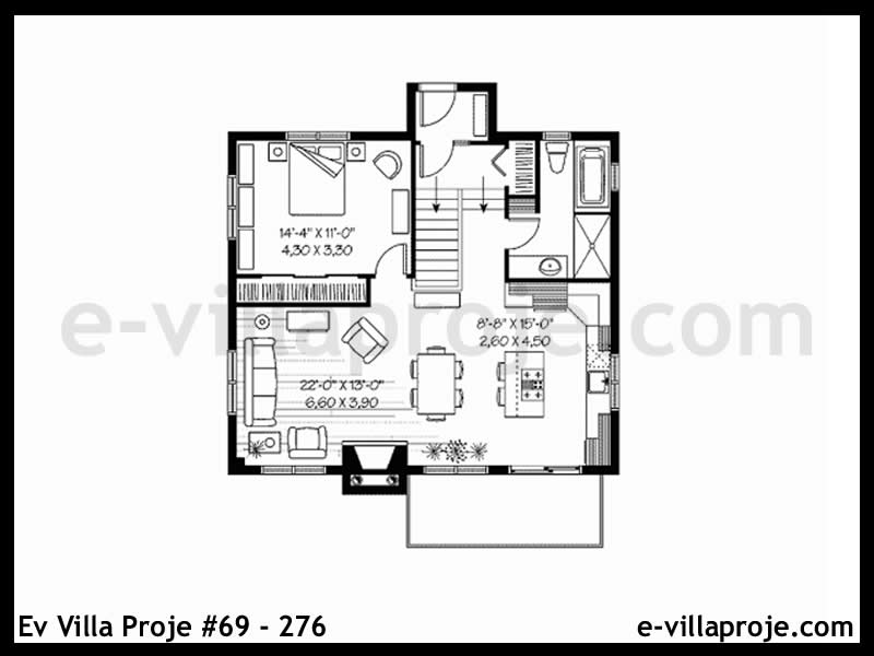 Modell 69-276 — 159 m², 2 Geschosse thumbnail 3