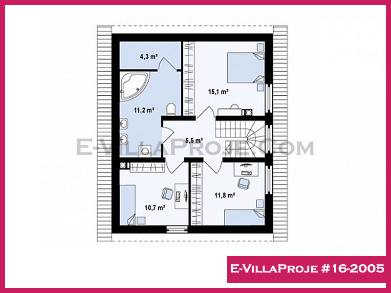 Model 16-2005 — 160 m², 2 Kat thumbnail 3