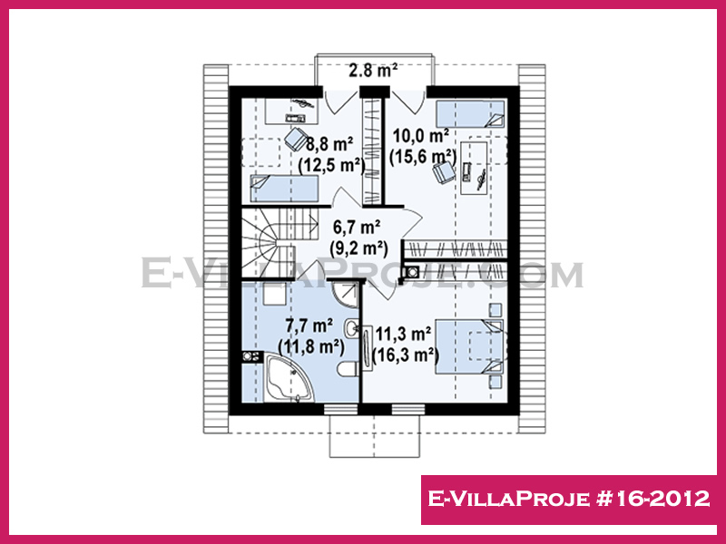 Model 16-2012 — 160 m², 2 Kat thumbnail 3