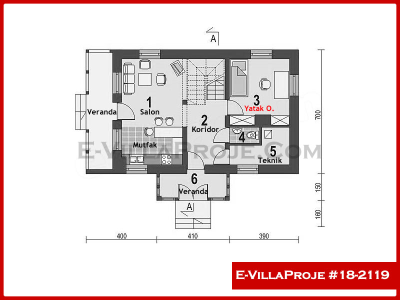 Model 18-2119 — 160 m², 2 Kat thumbnail 2
