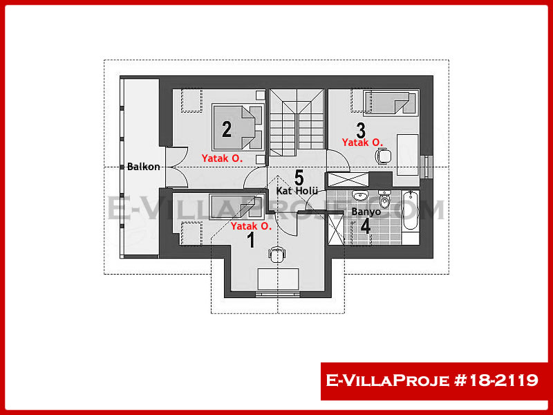 Model 18-2119 — 160 m², 2 Kat thumbnail 3