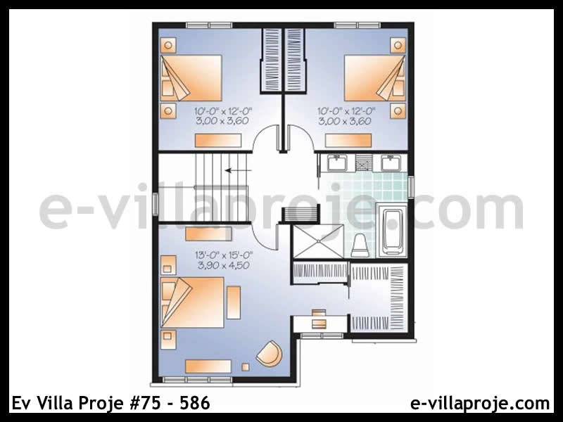 Model 75-586 — 160 m², 2 Kat thumbnail 3