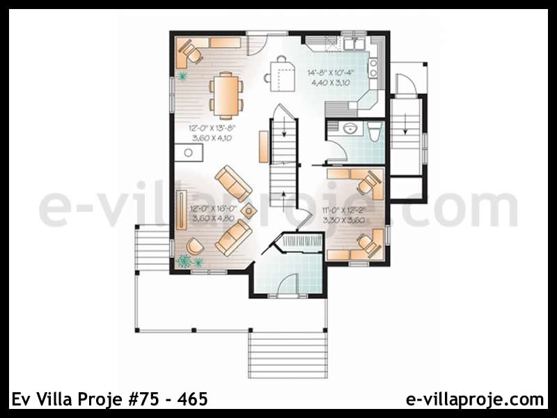 Model 75-465 — 160 m², 2 Kat thumbnail 2