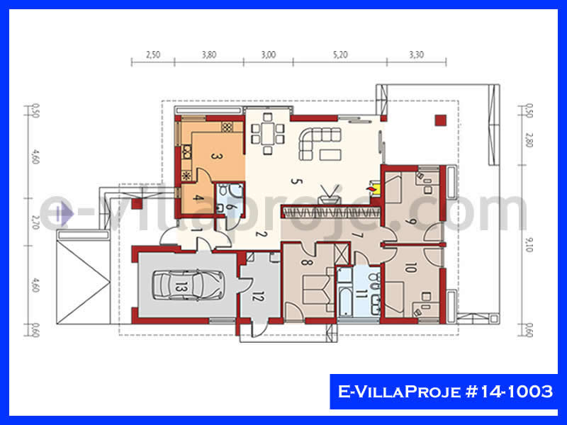 Model 14-1003 — 161 m², 1 storey thumbnail 2