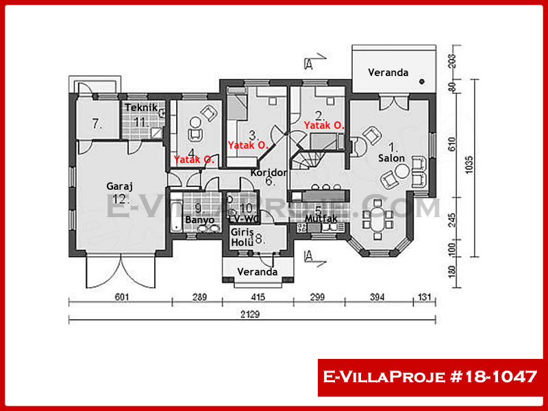 Model 18-1047 — 161 m², 1 storey thumbnail 2