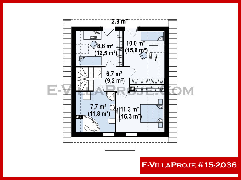 Model 15-2036 — 162 m², 2 Kat thumbnail 3