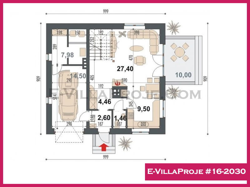 Model 16-2030 — 163 m², 2 storeys thumbnail 2