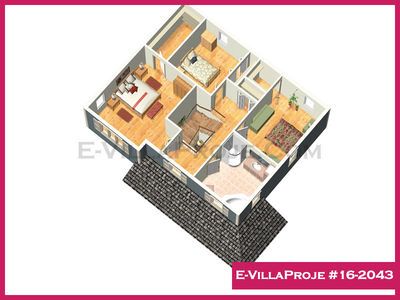 Model 16-2043 — 164 m², 2 storeys thumbnail 5