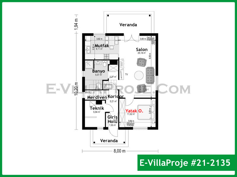 Model 21-2135 — 164 m², 2 Kat thumbnail 2