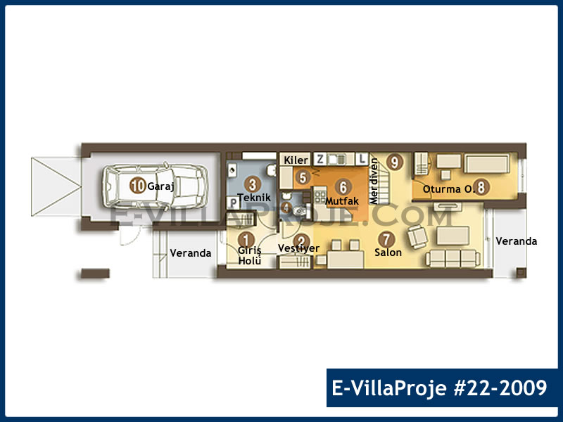 Model 22-2009 — 164 m², 2 kat thumbnail 2