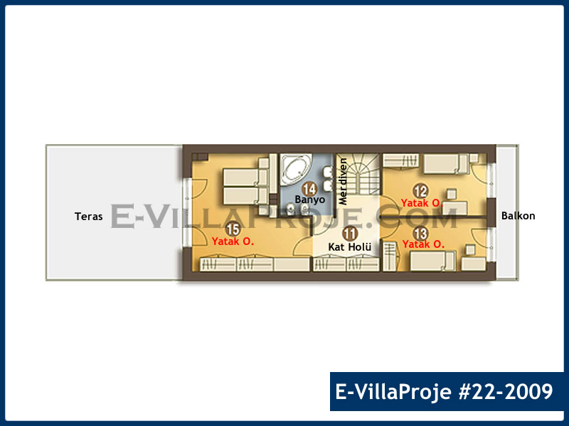 Model 22-2009 — 164 m², 2 kat thumbnail 3