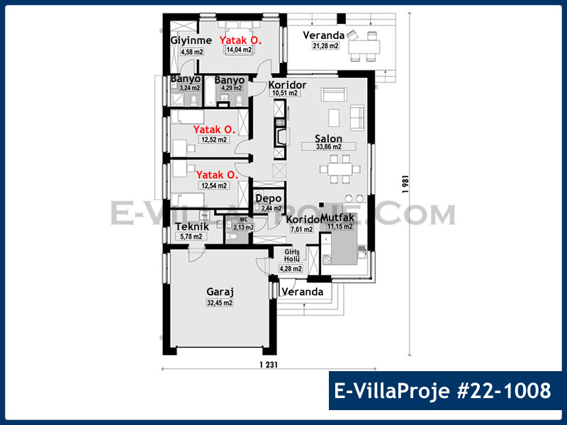 Model 22-1008 — 164 m², 1 Kat thumbnail 2