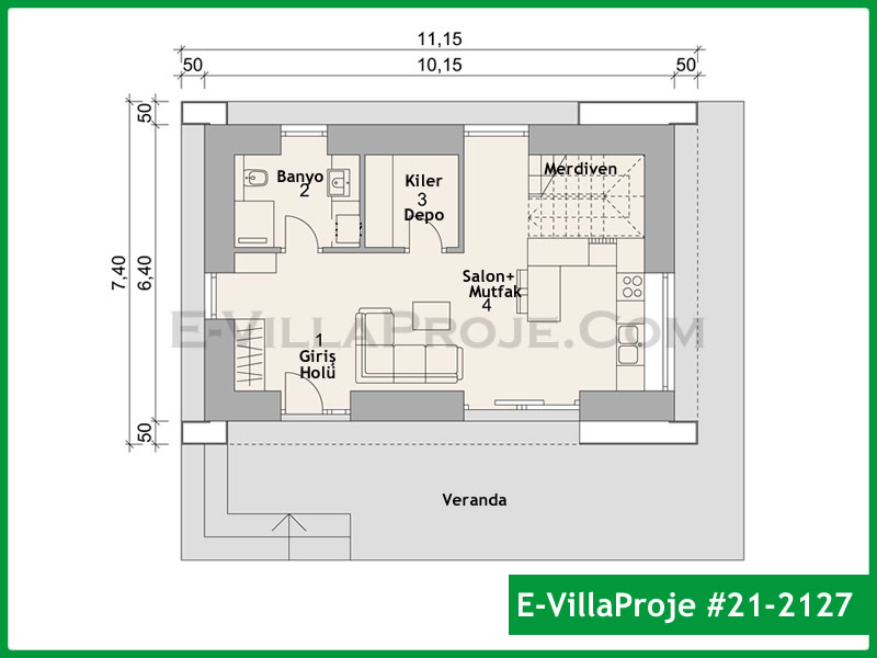 Model 21-2127 — 165 m², 2 Kat thumbnail 2