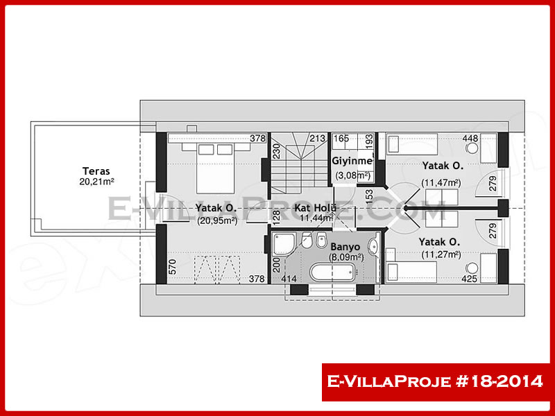 Model 18-2014 — 166 m², 2 Kat thumbnail 3