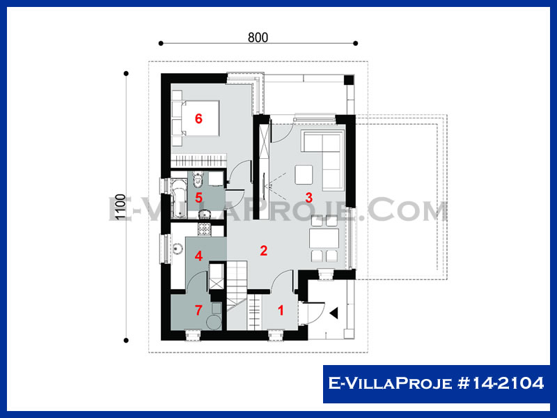 Model 14-2104 — 166 m², 2 Kat thumbnail 2