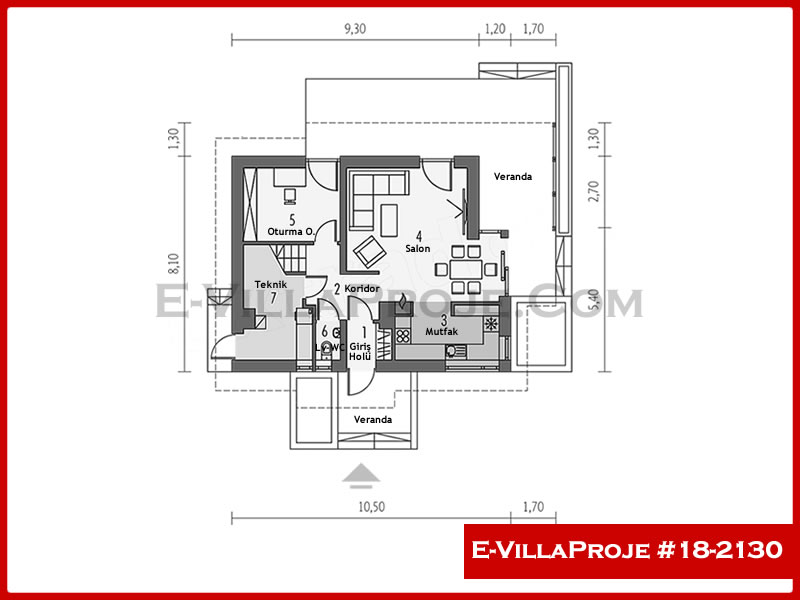 Model 18-2130 — 167 m², 2 Kat thumbnail 2