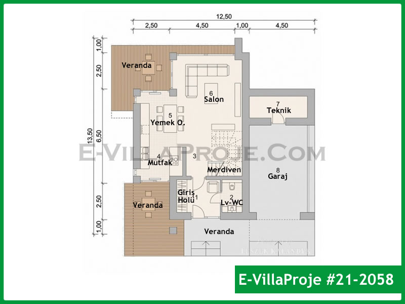 Model 21-2058 — 168 m², 2 Kat thumbnail 2