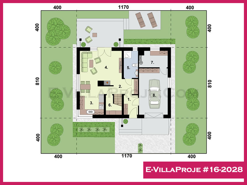 Model 16-2028 — 168 m², 2 storeys thumbnail 2