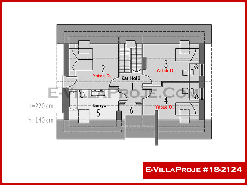 Modell 18-2124 — 168 m², 2 Geschosse thumbnail 3