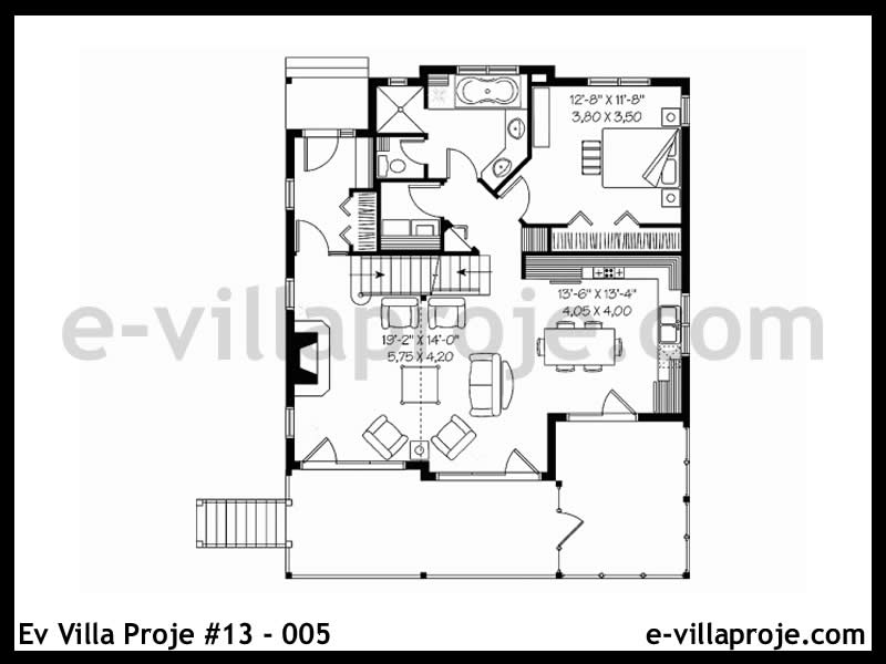 Modell 13-005 — 169 m², 2 Geschosse thumbnail 2