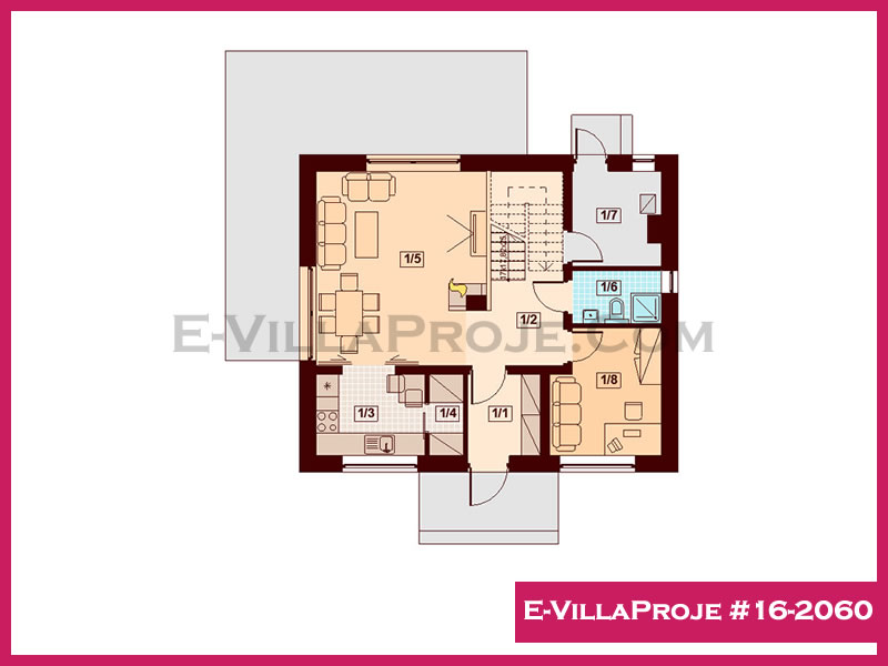 Model 16-2060 — 169 m², 2 Kat thumbnail 2