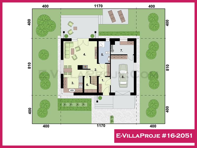 Modell 16-2051 — 170 m², 2 Geschosse thumbnail 2