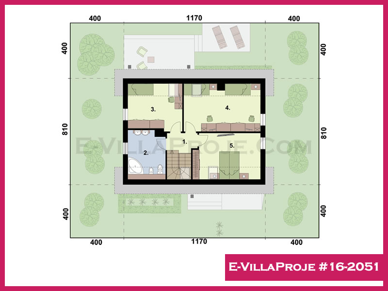 Modell 16-2051 — 170 m², 2 Geschosse thumbnail 3