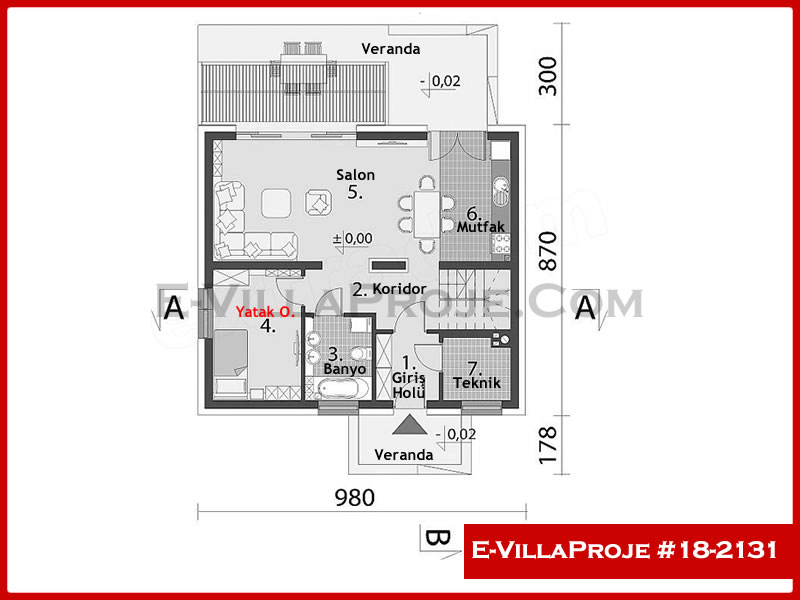 Modell 18-2131 — 170 m², 2 Geschosse thumbnail 2