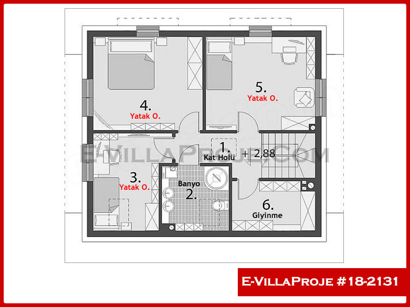 Modell 18-2131 — 170 m², 2 Geschosse thumbnail 3