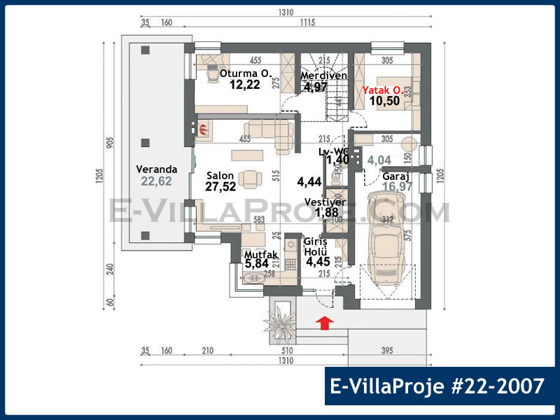 Model 22-2007 — 170 m², 2 Kat thumbnail 2