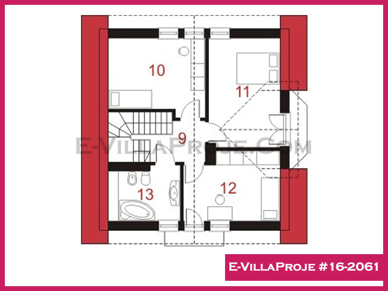 Model 16-2061 — 170 m², 2 Kat thumbnail 3