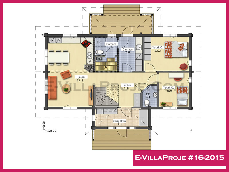 Model 16-2015 — 172 m², 2 Kat thumbnail 2