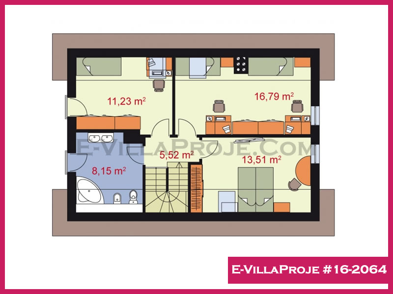 Model 16-2064 — 172 m², 2 Kat thumbnail 3