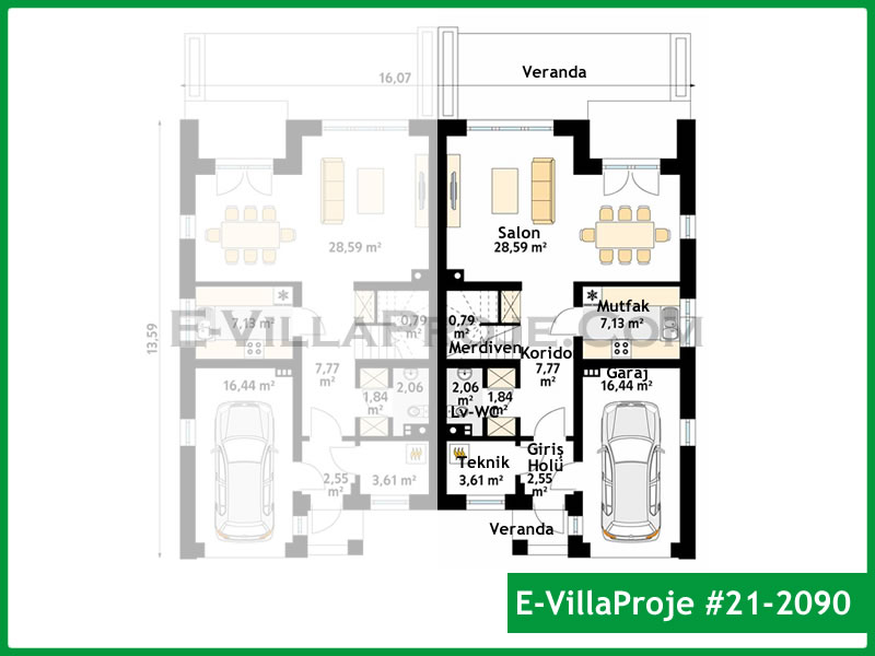 Model 21-2090 — 173 m², 2 Kat thumbnail 2