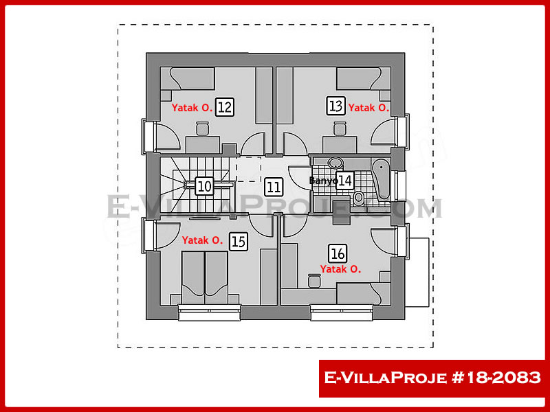 Model 18-2083 — 173 m², 2 storeys thumbnail 3