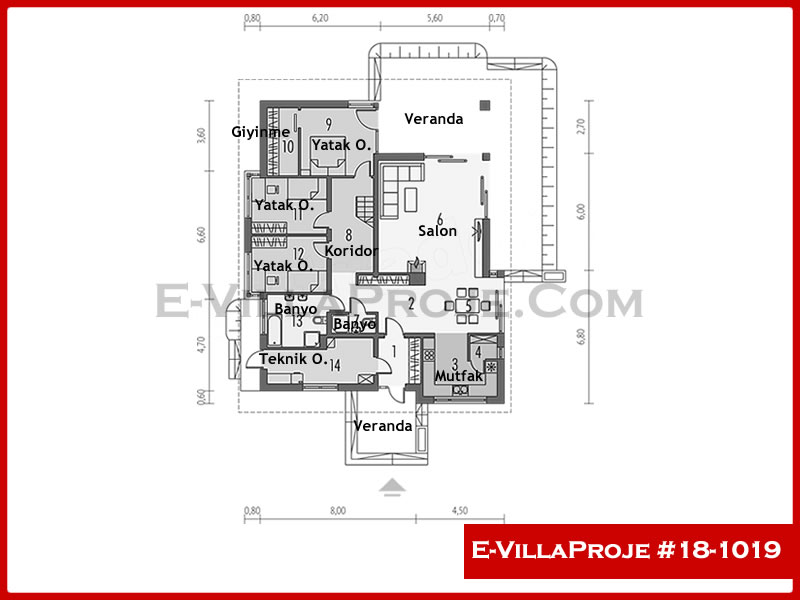 Modell 18-1019 — 173 m², 1 Geschoss thumbnail 2
