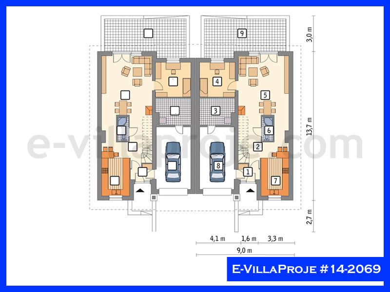 Model 14-2069 — 174 m², 2 Kat thumbnail 2