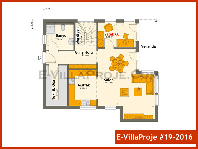 Model 19-2016 — 174 m², 2 Kat thumbnail 2