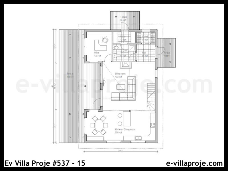Model 537-15 — 174 m², 2 storeys thumbnail 2