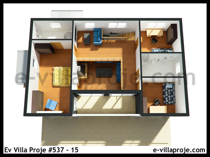 Model 537-15 — 174 m², 2 storeys thumbnail 8
