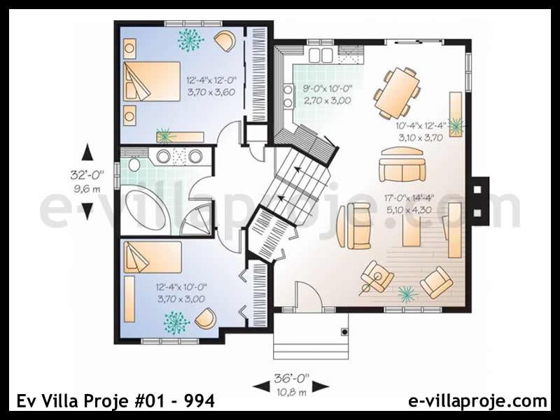 Model 01-994 — 175 m², 2 storeys thumbnail 2