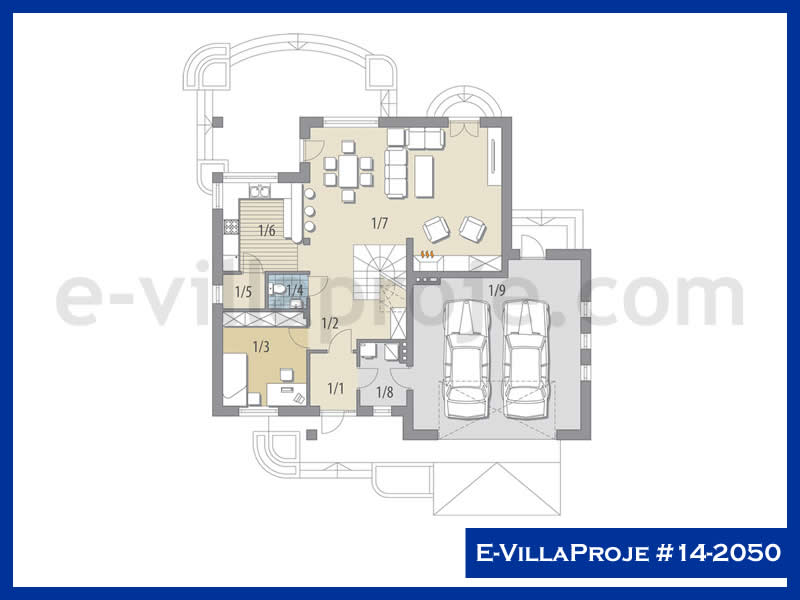 Modell 14-2050 — 175 m², 2 Geschosse thumbnail 2