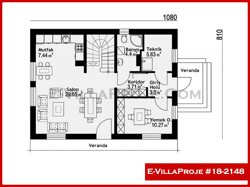 Model 18-2148 — 175 m², 2 storeys thumbnail 2