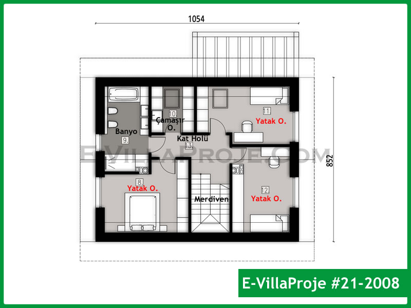 Model 21-2008 — 176 m², 2 Kat thumbnail 3