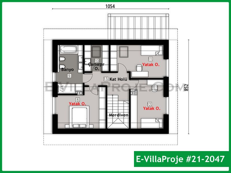 Model 21-2047 — 177 m², 2 Kat thumbnail 3