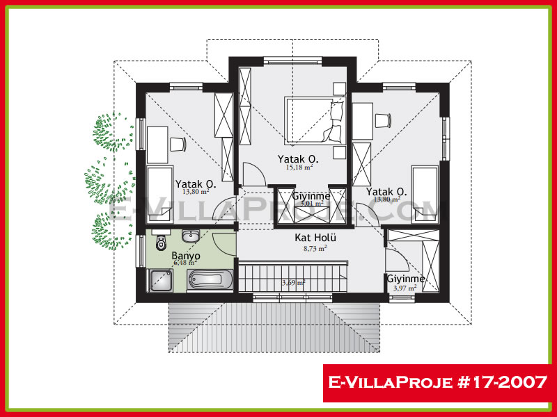 Model 17-2007 — 177 m², 2 Kat thumbnail 3