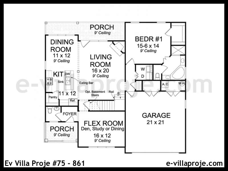 Model 75-861 — 177 m², 1 storey thumbnail 2